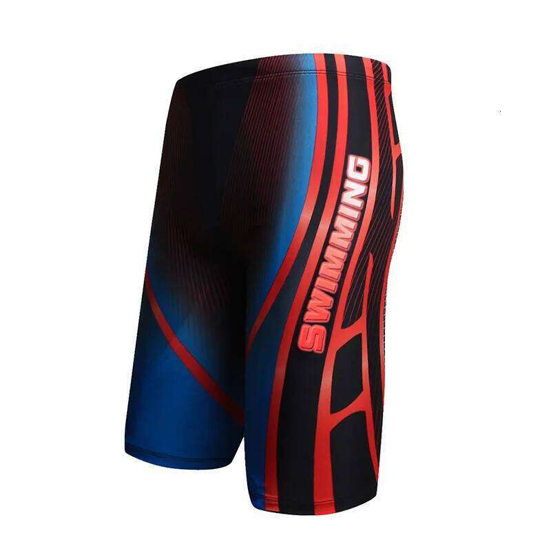 Boys Swim Trunks Waterproof Quick Dry Bathing Suit Man Diving Long Swimsuit Boxer Briefs Gay Beach Shorts Wear Z260312
