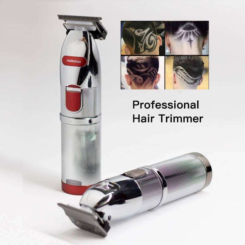 MADESHOW M6 Professional Finishing Clipper Cordless Trimmer For Men All Metal Hair Cutting Haircut Machine C260312