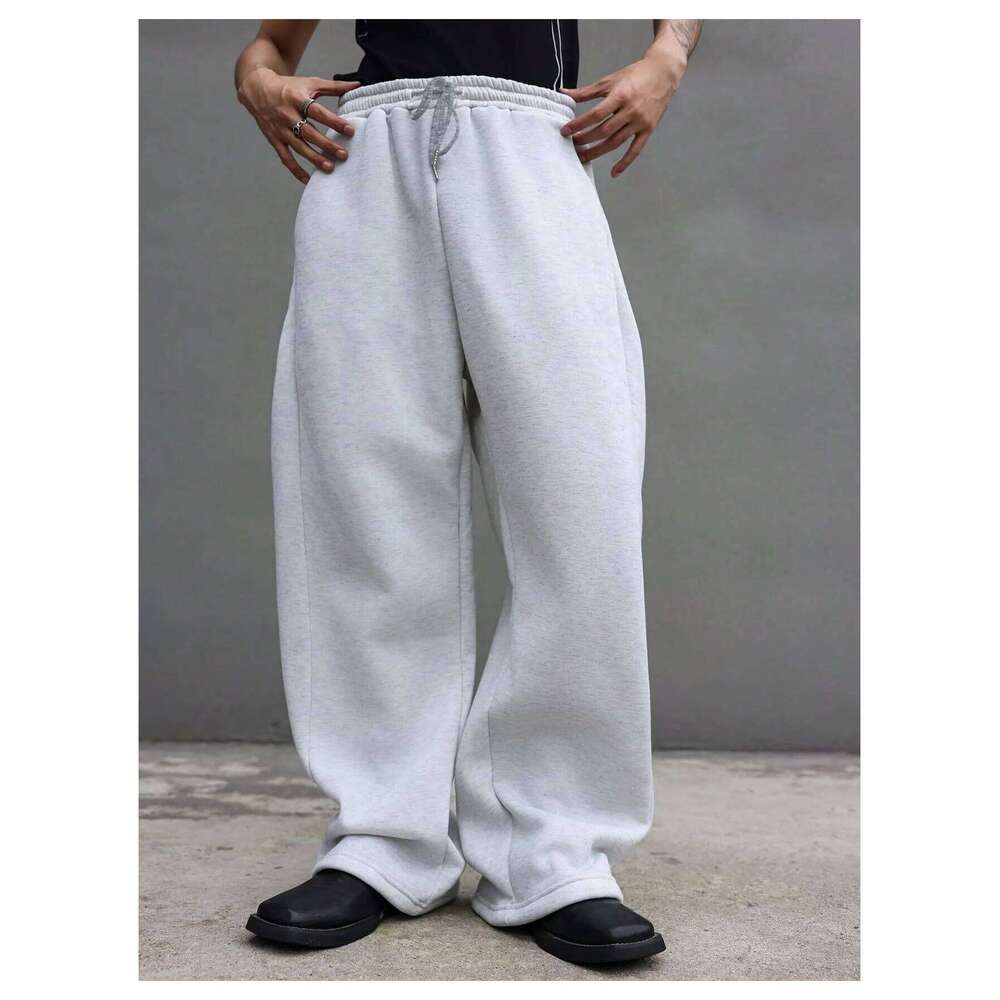 New Y2K Style Baggy Joggers for Men Hip Hop Cargo Oversized Street Fashion Trousers Casual Loose Fit Pants