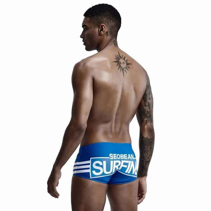 New digitally printed trunks, fashionable boxer men's sports swimming trunks 90806 Z260312