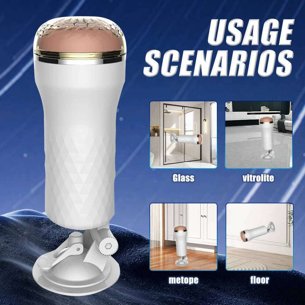 Adult Erotic Male Masturbator Cup Vaginal Penetration Realistic Rubber Vagina Pocket Pussy Masturbation Sex Toys for Men Z260312