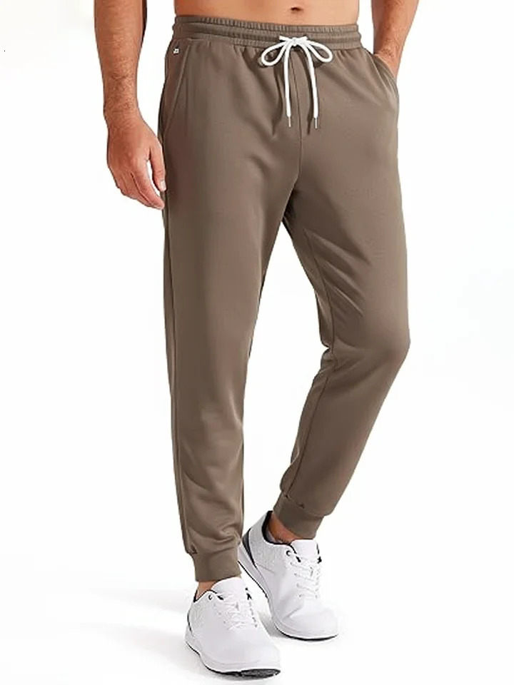 65 Cotton Twill Baggy Casual Jogger Pants Men 380g Anti-wrinkle Work Wear Trousers Outdoor Sport Sweatpants Breathable Knitted 260311