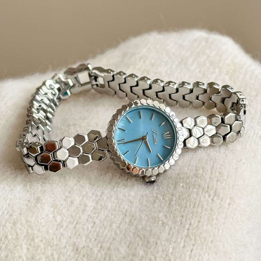 With Box Dainty Design Bracelet Women's Rose gold Small Watch Free gift