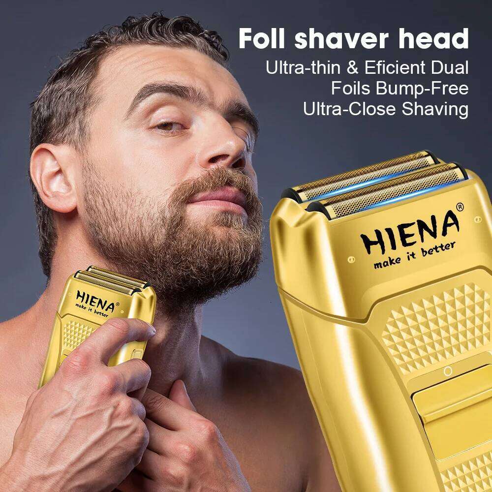 HIENA trimmers Hair cutting machine professional barber machines electric shaver man beard Barber shop men's hair clipper C260312