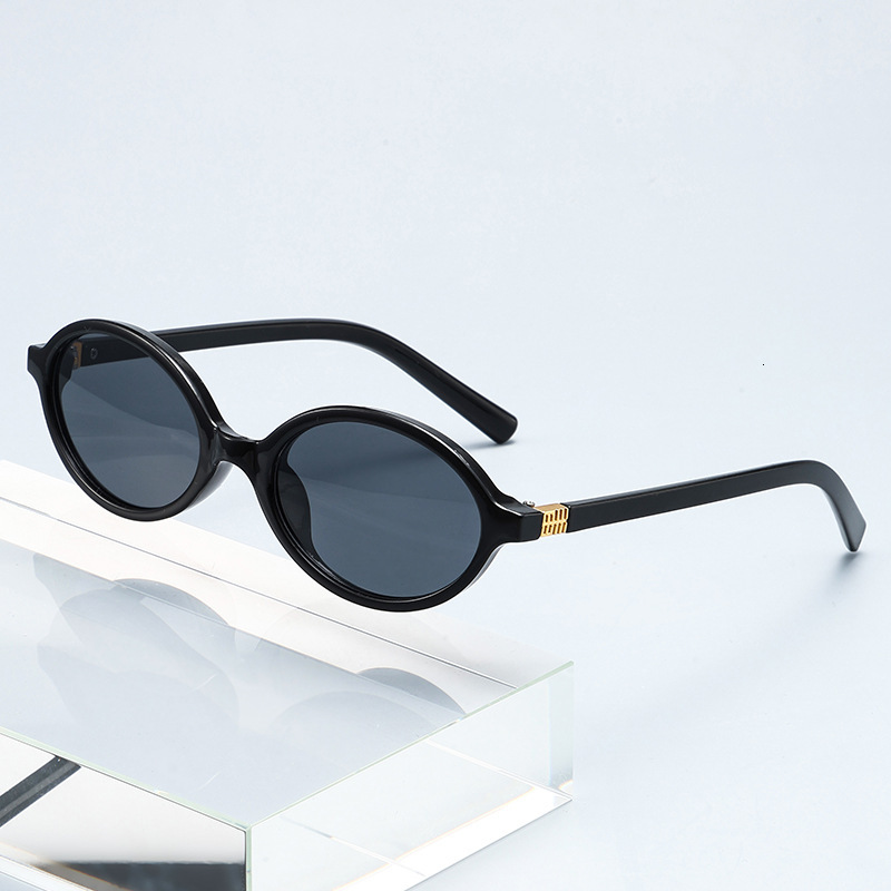 New Eyeglass Nerd Myopia Oval Flat Small Retro Korean Style Plain Glasses Frame for Women