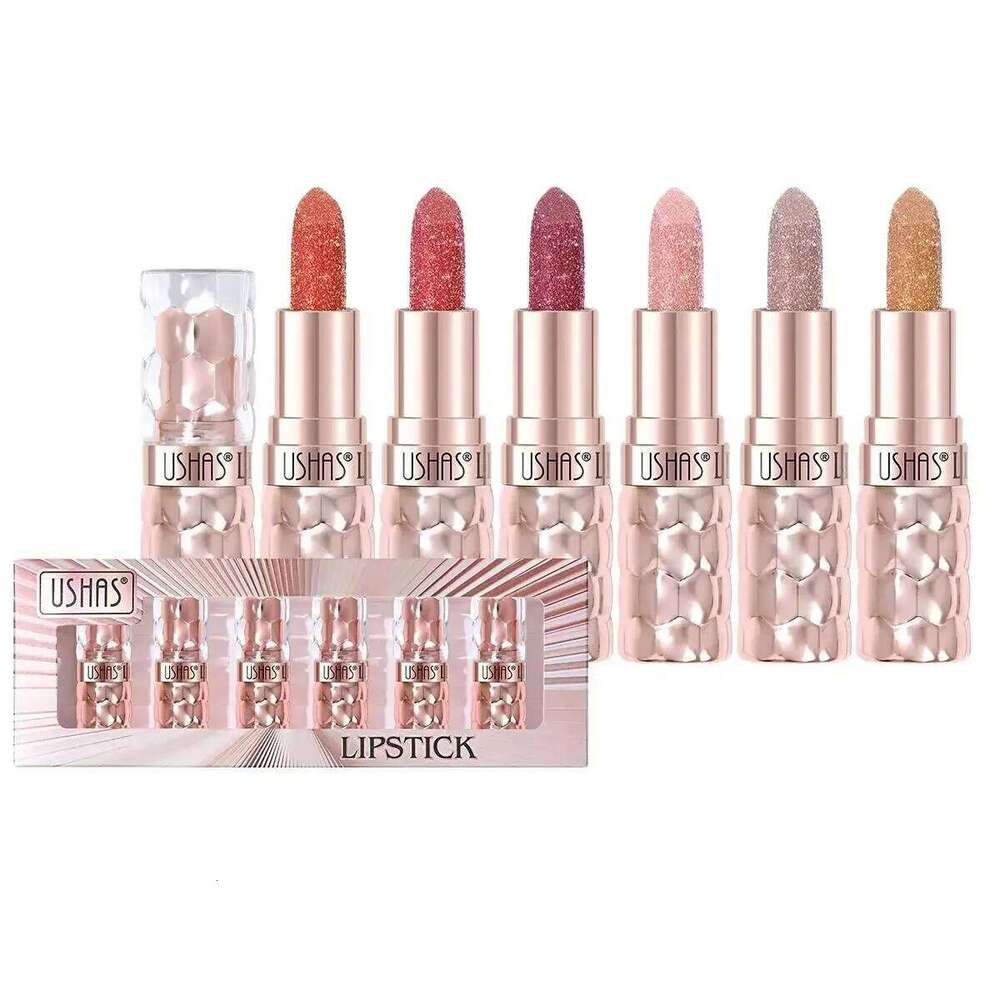 Waterproof Metallic Shine Liquid Lipstick Highly Pigmented Full Coverage Long Lasting Kiss Proof Lightweight Lip Gloss W260311