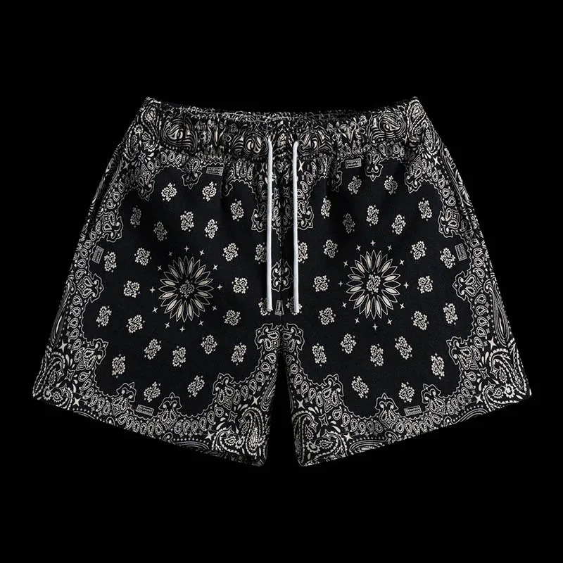 American Shorts Cashews Graphics Men Casual Daily Beach Short Pants Hawaii Swimming Swim Trunks Cool Ice 260228
