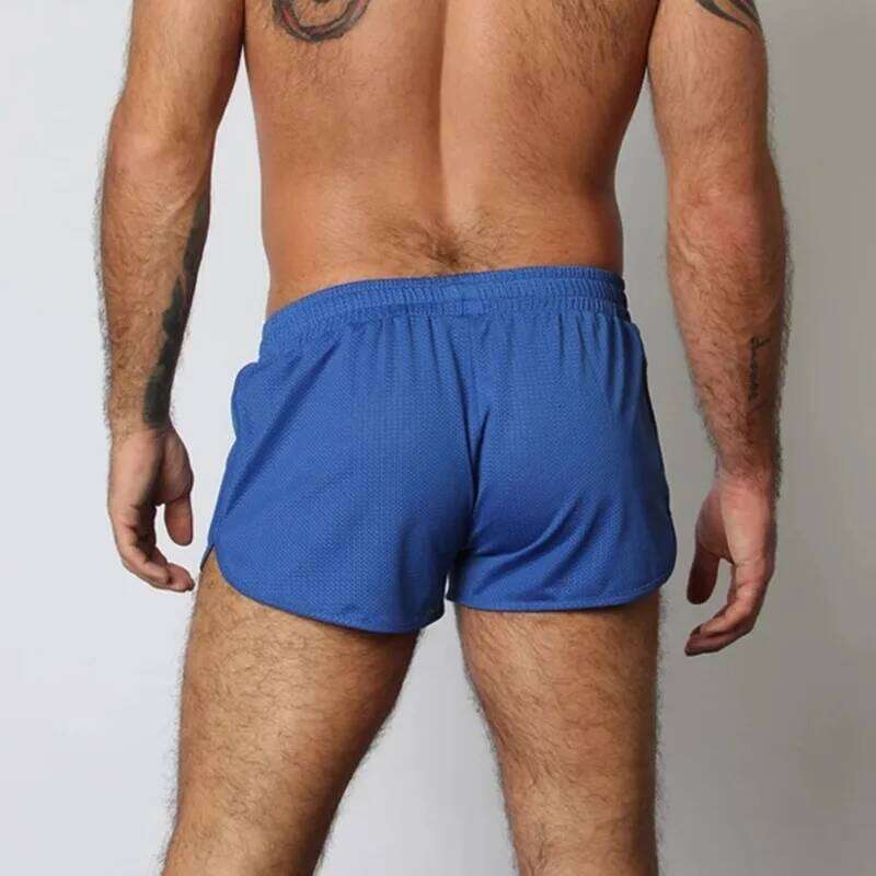 Summer Men's Sports Fashion Printed Mesh Quick Dry Outdoor Fitness GYM Squat Training Three-Point Basketball Shorts Z260312