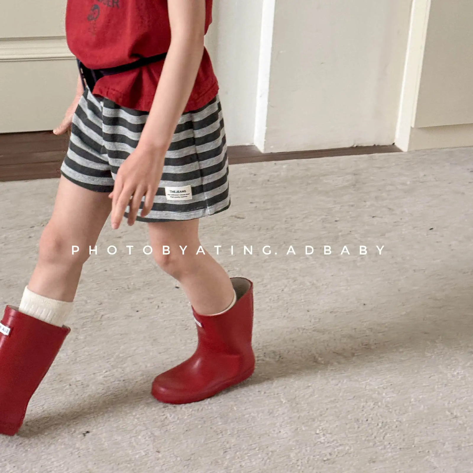 Summer Children Casual Shorts Cotton Girls Solid Color Kids Boys Pants Breathable Baby Clothes 260311