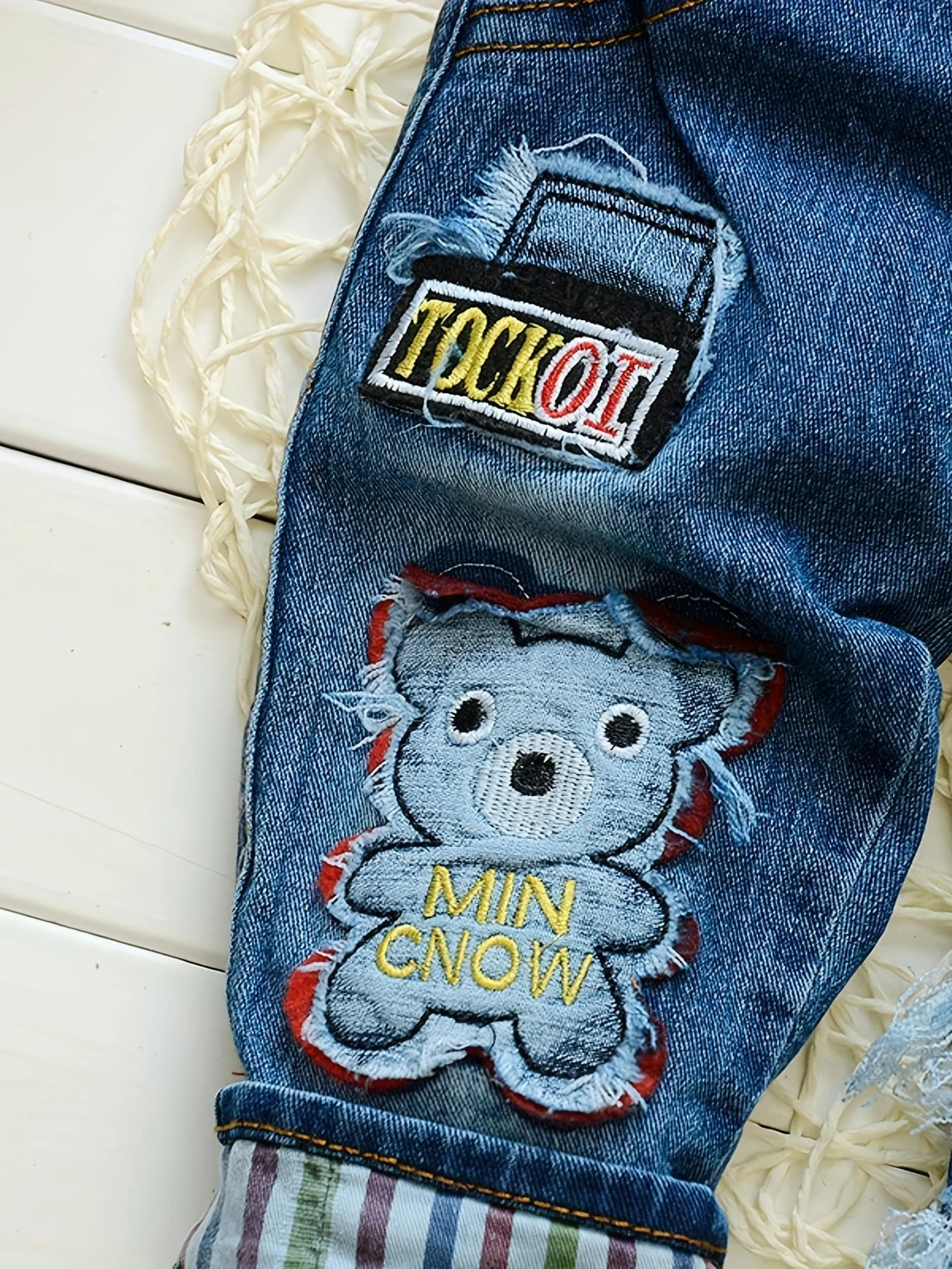 IENENS Kids Baby Clothes Jumper Boys Girls Dungarees Infant Playsuit Pants Denim Jeans Overalls Toddler Jumpsuits 260311