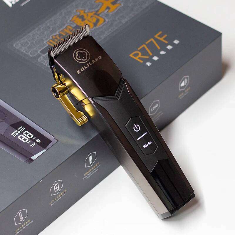 Kulilang Madeshow R77F Clipper hair cutter Trimmer Finishing Haircut For Men Professional Hair Cutting Machine C260312