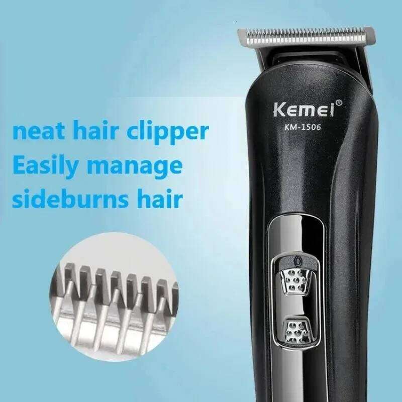 Kemei KM-1506 3 in 1 Shaver USB Charging Hair trimmer Electric Rechargeable Nose Professional Shaving Machine C260312