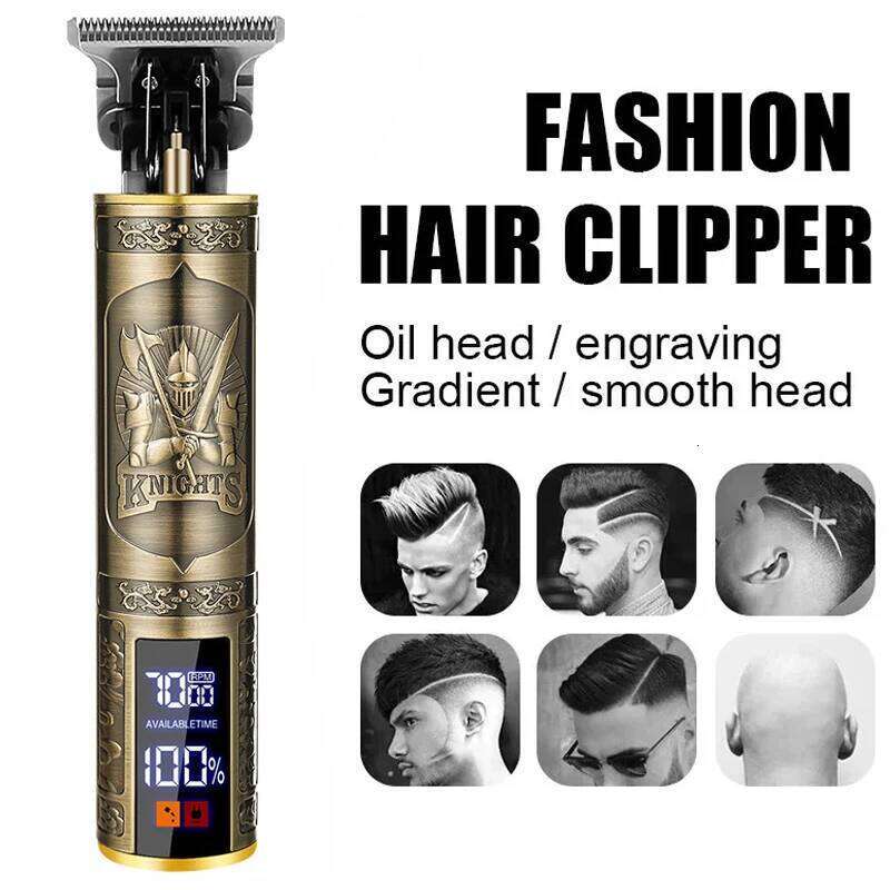 T9 Professional Hair Clipper/Accessories USB-C Fast Charging Beard/Body/Hair Trimmer | Precision Electric Shaver for Men C260312