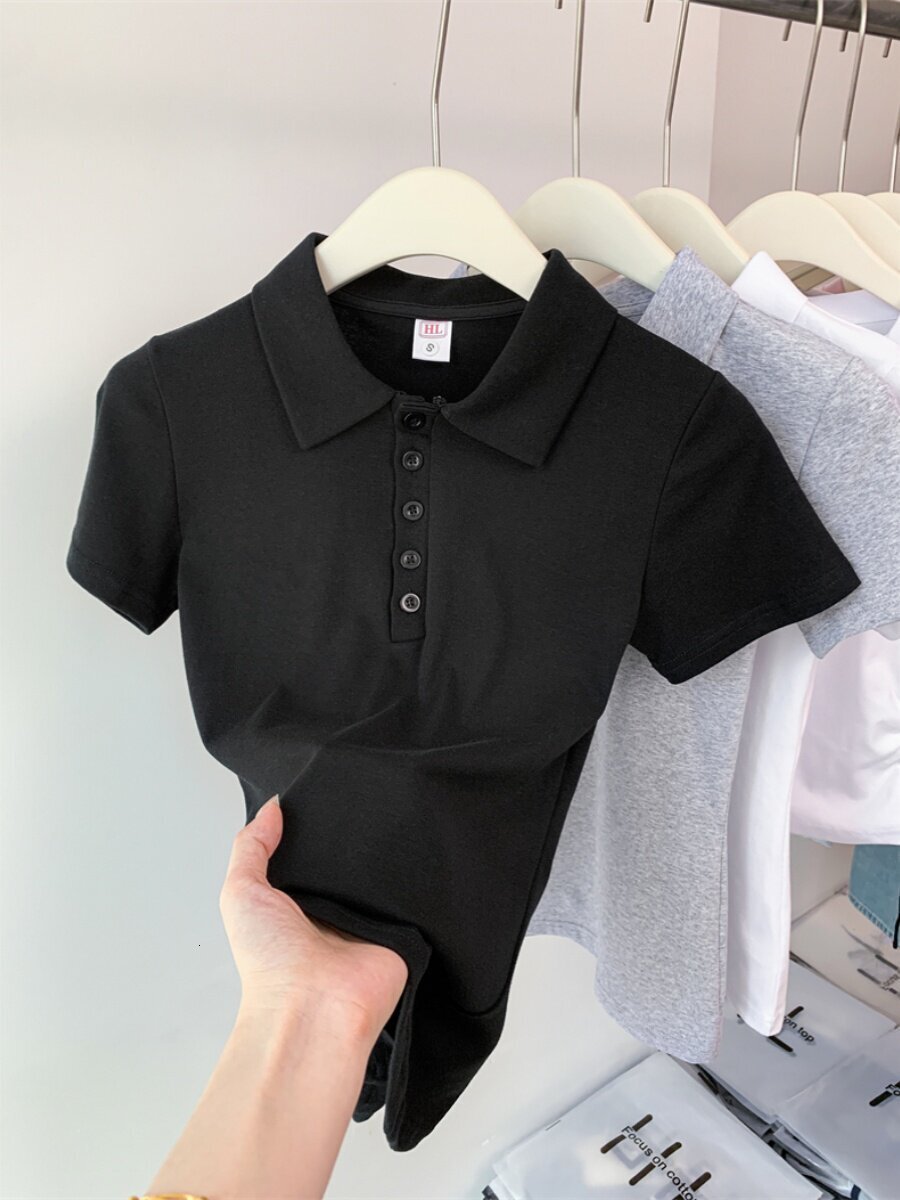 Designer Shirt Short-sleeved Designer Hoodie regular-shoulder women's Polo Shirt shirt new popular summer style and beautiful top for professiona