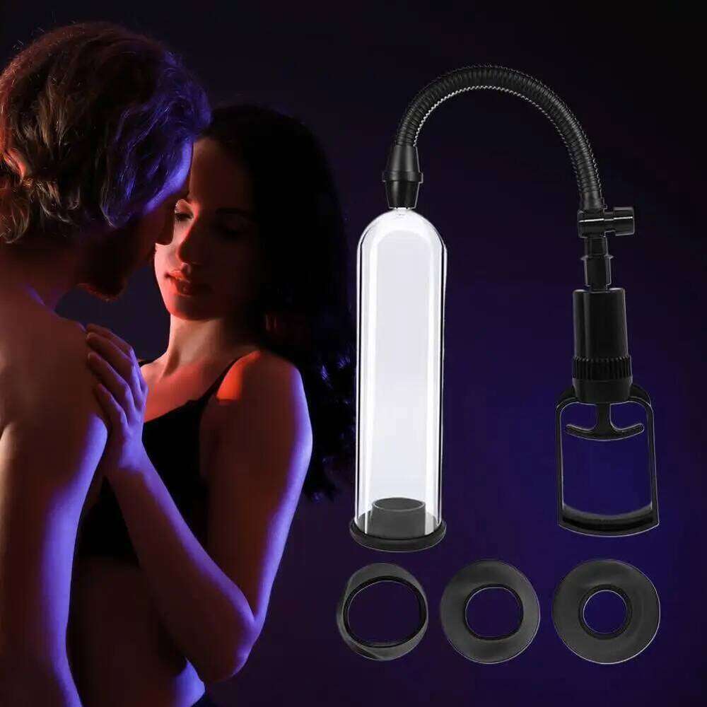 Manual Penis Sex Toys For Men Enlarger Vacuum Pump Male Masturbation Penile Dick Extender Trainer Z260312