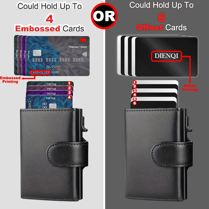 Rfid Microfiber Leather Men Wallets Fashion Card Holder Trifold Wallet Money Bags Smart Slim Thin Coin Pocket Wallet Purse 260304
