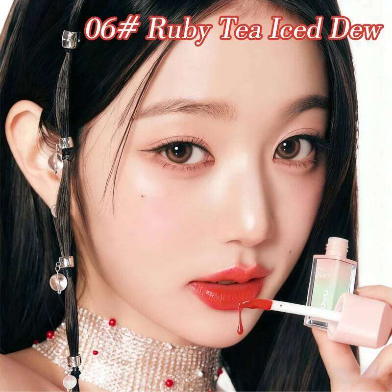 Water Mirror Gloss With Jojoba Oil Vitamin E, Hydrating & Nourishing Jelly Lip Glaze, Long-Lasting, Smudge-Free W260311