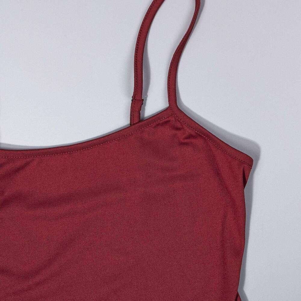 Summer White Sexy Dress Women Streetwear Sleeveless Backless Solid Spaghetti Strap Bodycon Casual Clubwear Elegant Party Dresses C260312
