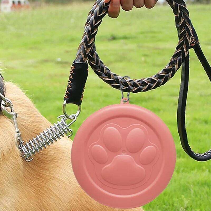 Portable Food Water Container Outdoor Travel Dog Drinking Durable Feeder Bowl for Cats Dogs Pet Feeding Supply 26Y0312