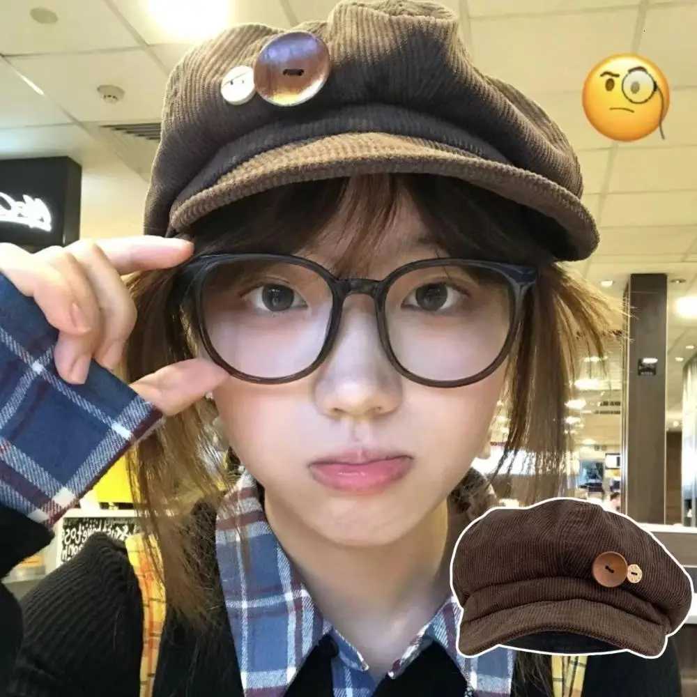 Vintage Beret Newsboy Hat Korean Style Adjustable Autumn Winter Hat Women Berets Painter Cap Elegant Artistic Duck Tongue Beret H260312 - view 3