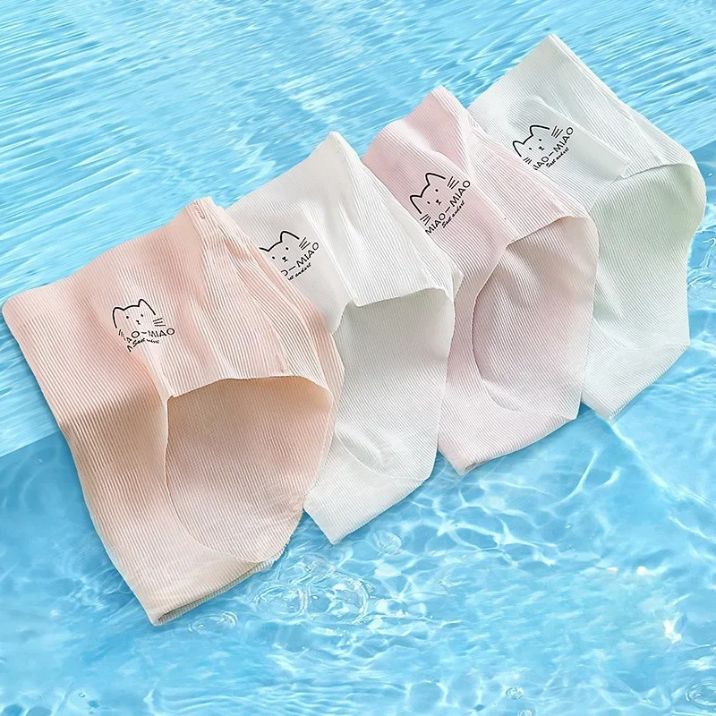 4PCS Kids Modal Seamless Panties for Girls Thin Breathable Knickers Baby Soft Antibacterial Briefs 3y Young Children Underwears 260311