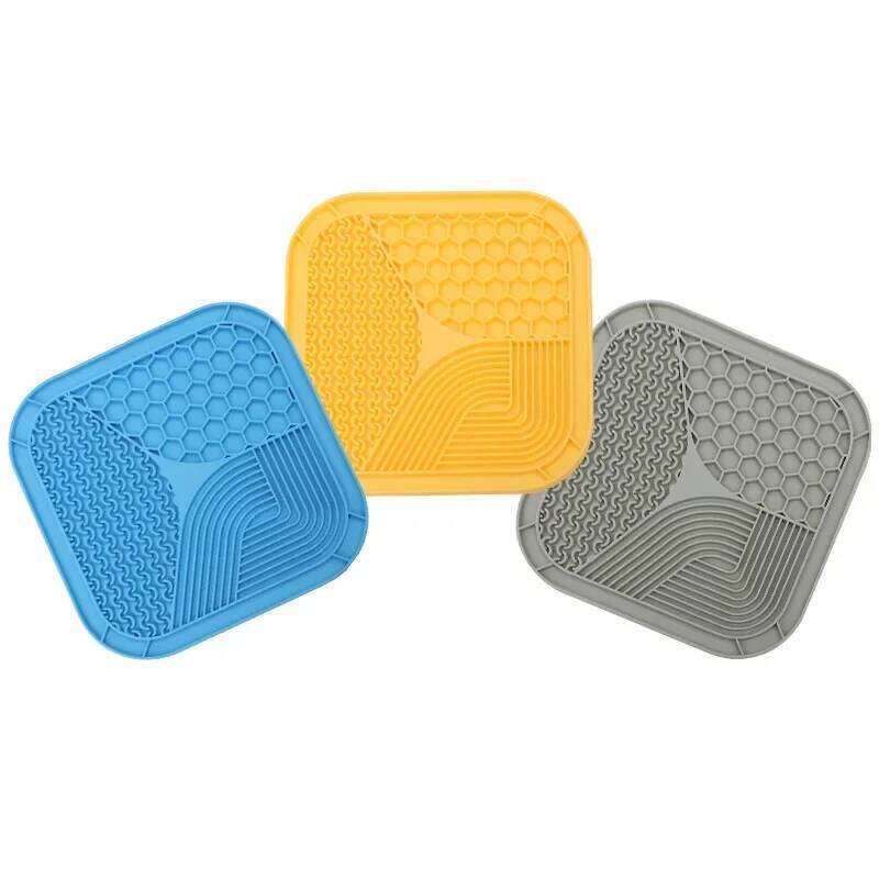 Lick Pet Lunch Mat Slow Food Pad for Cats and Dogs Powerful Suction Cup Easy To Wash Silicone Material 26Y0312