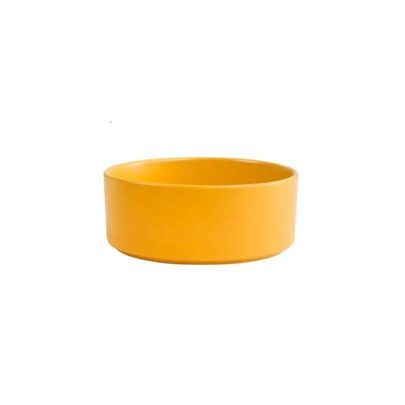 Cat double high foot dog drinking water simple pet bowl 26Y0312