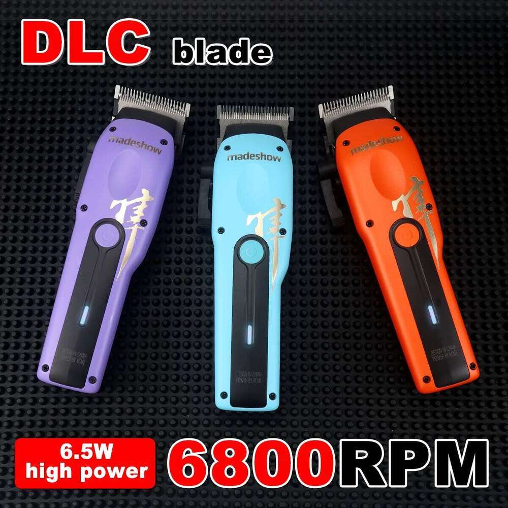 MADESHOW M15 Hair Clipper Professional DLC Blade 6800RPM 6.5W 2200mAh Low Noise Salon Use Haircut Machine for Men C260312
