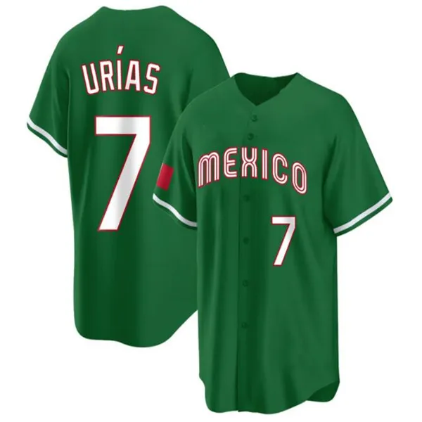 Mexico 2026 WBC Jersey World Baseball Classic 56 Randy Arozarena Jarren Duran Luis Urias Taijuan Walker Alejandro Kirk Patrick Sandoval Alec Thomas