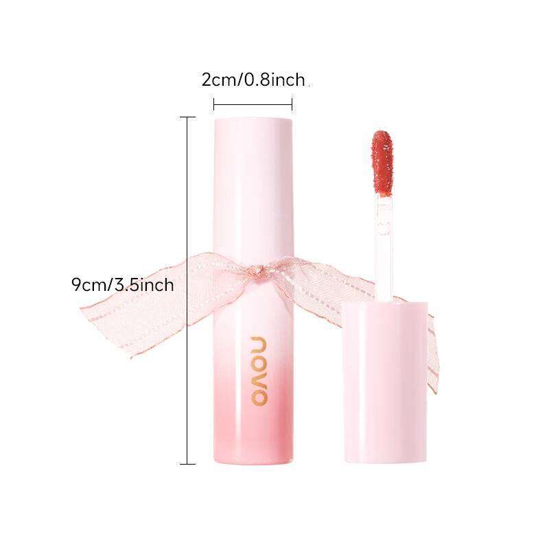 Hydrating 3D Glossy Gloss&Lipstick,Water Mirror Lip Glaze, Long Lasting,Non-Sticky,High Gloss Effect, For Eyes,Cheeks W260311
