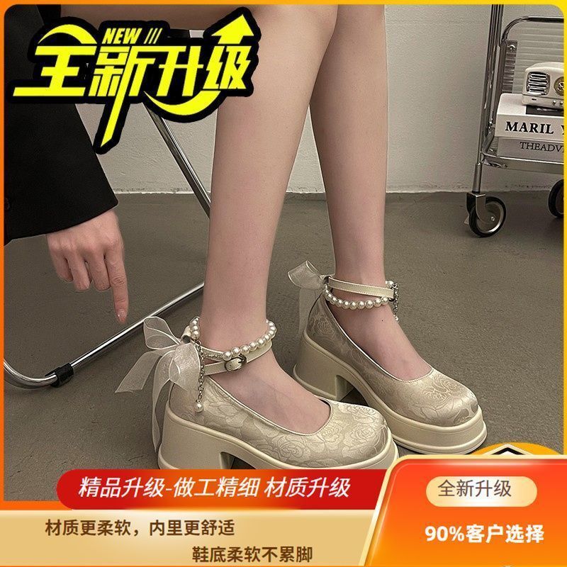 STAOXINDIKE 2025 New Outdoor Recreation High Heel Low Heel Block Heel Kitten Heel Leather Fabric Blue Black Open Evening Casual Wide Narrow Affordable