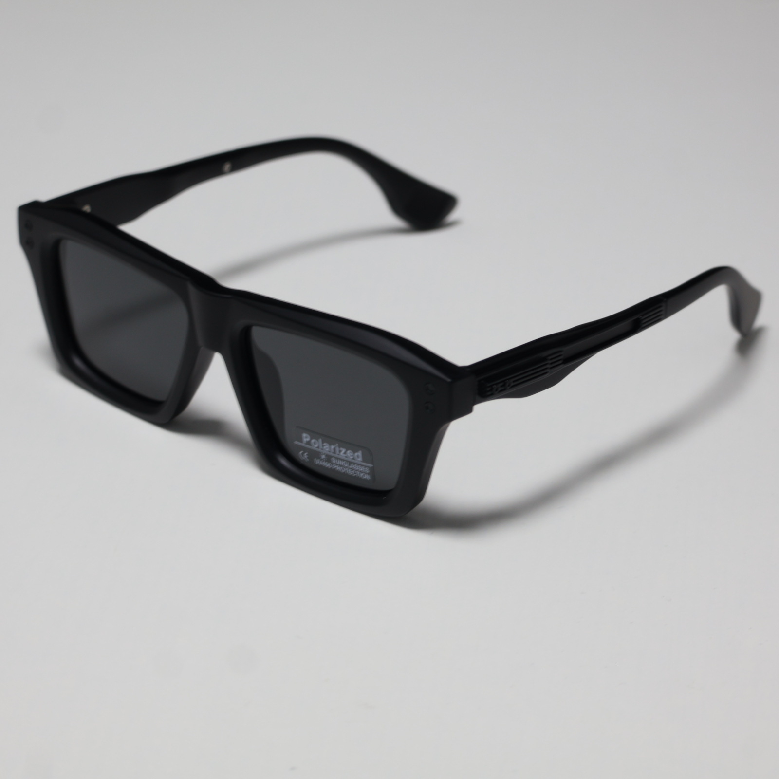 2026 New Fashion Square Frame Polarized Retro Personality Trendy Sun Protection Sunglasses for Men,
