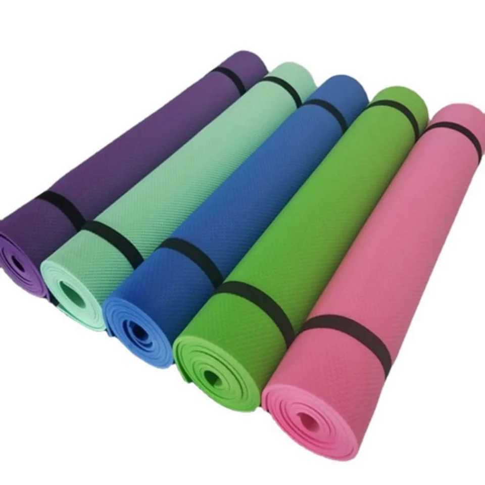 Yoga Mat Anti-skid Sports Fitness Mat 3MM-6MM Thick EVA Comfort Foam yoga matt for Exercise Yoga and Pilates Gymnastics mat M260312