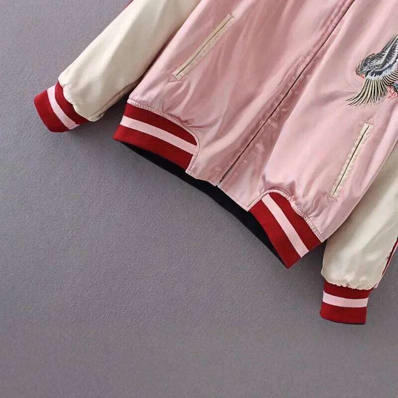 New tiger Embroidered Women Baseball Jacket Hara juku Female Coat 2026 Embroidered Women Clothing Spring Unisex