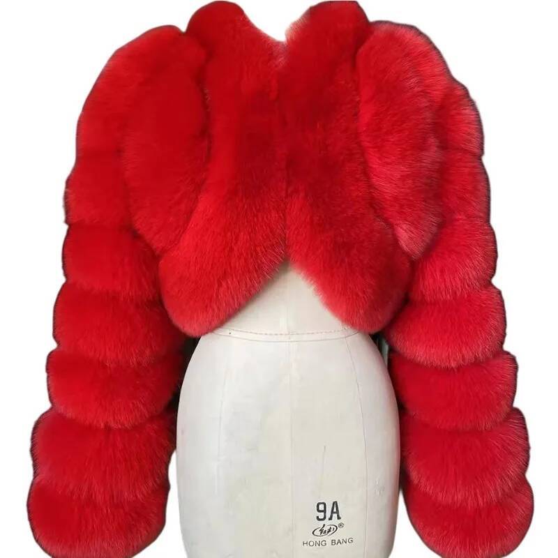 ZADORIN 2026 Chic Cropped Coat Luxury Designer Warm Faux Jackets for Woman Tops Winter Y2K Clothes Fur Coats