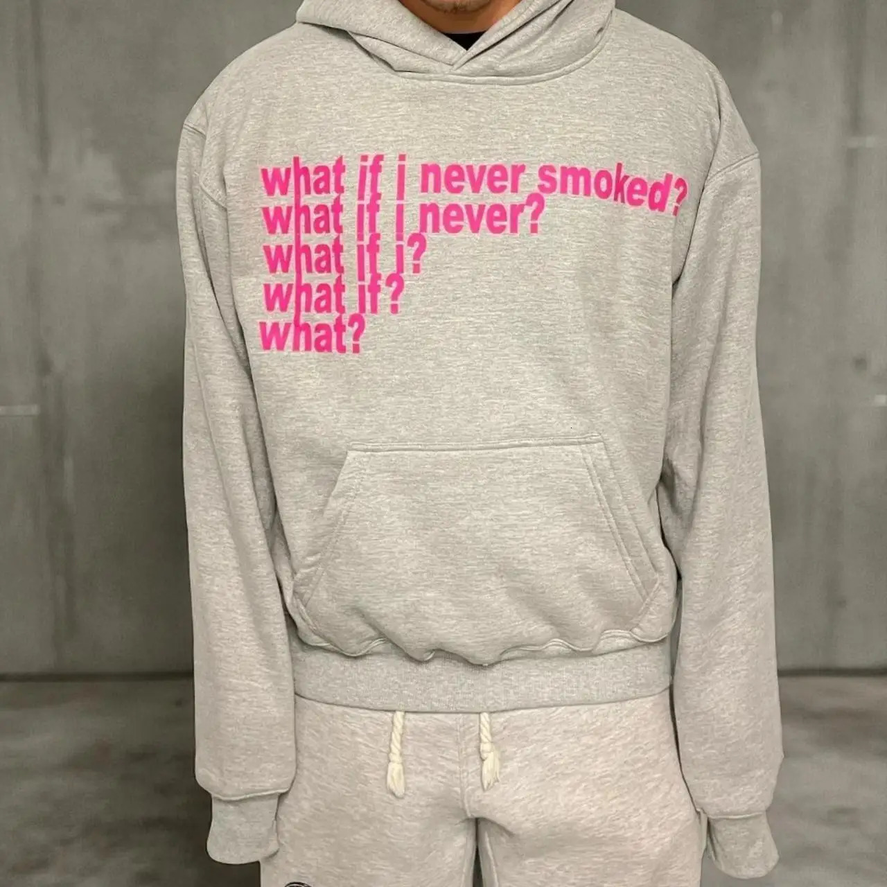 Y2k Pink Letters Hoodies Women Grunge Sweatshirt Oversized Hoodie Tops Harajuku Streetwear Hip Hop Gothic Casual Men Clothing 260311