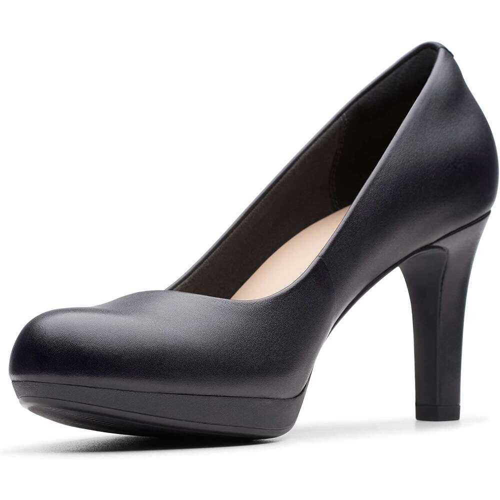 Women Work Dress shoes Classic Mid heeled boat shoe Designer shoe heel high heels Round head women shoes Large size
