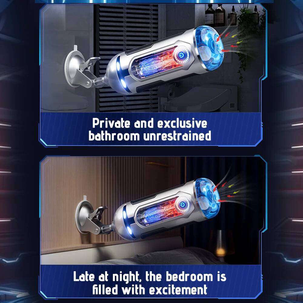 Automatic Male Masturbator Penetration Insert Powerful Suction Mount Penis Trainer Vibrator Pocket Pussy Adult Sex Toys for Men Z260312