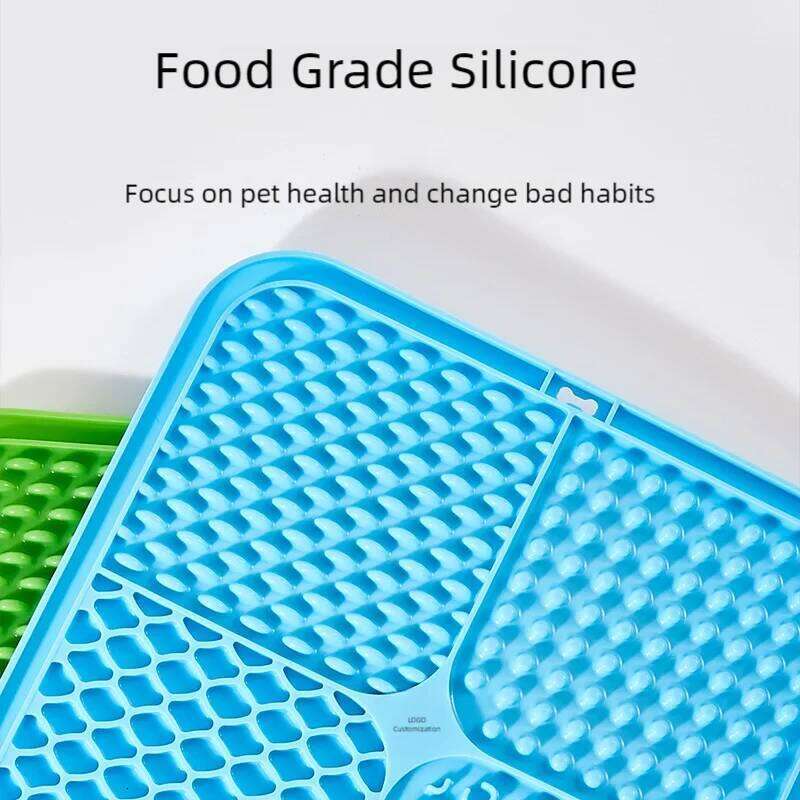 Slow Mat Cats and Dogs Silicone Lick Mats for Pets Eating Slowly Food Grade Pet Placemat Feeding Supplies 26Y0312