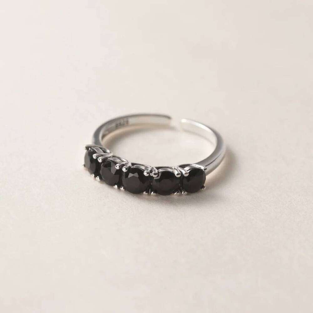 Sterling Silver Round Zircon Adjustable For Women Ladies Rings Wedding Jewelry Wholesale Argent 925 H260312