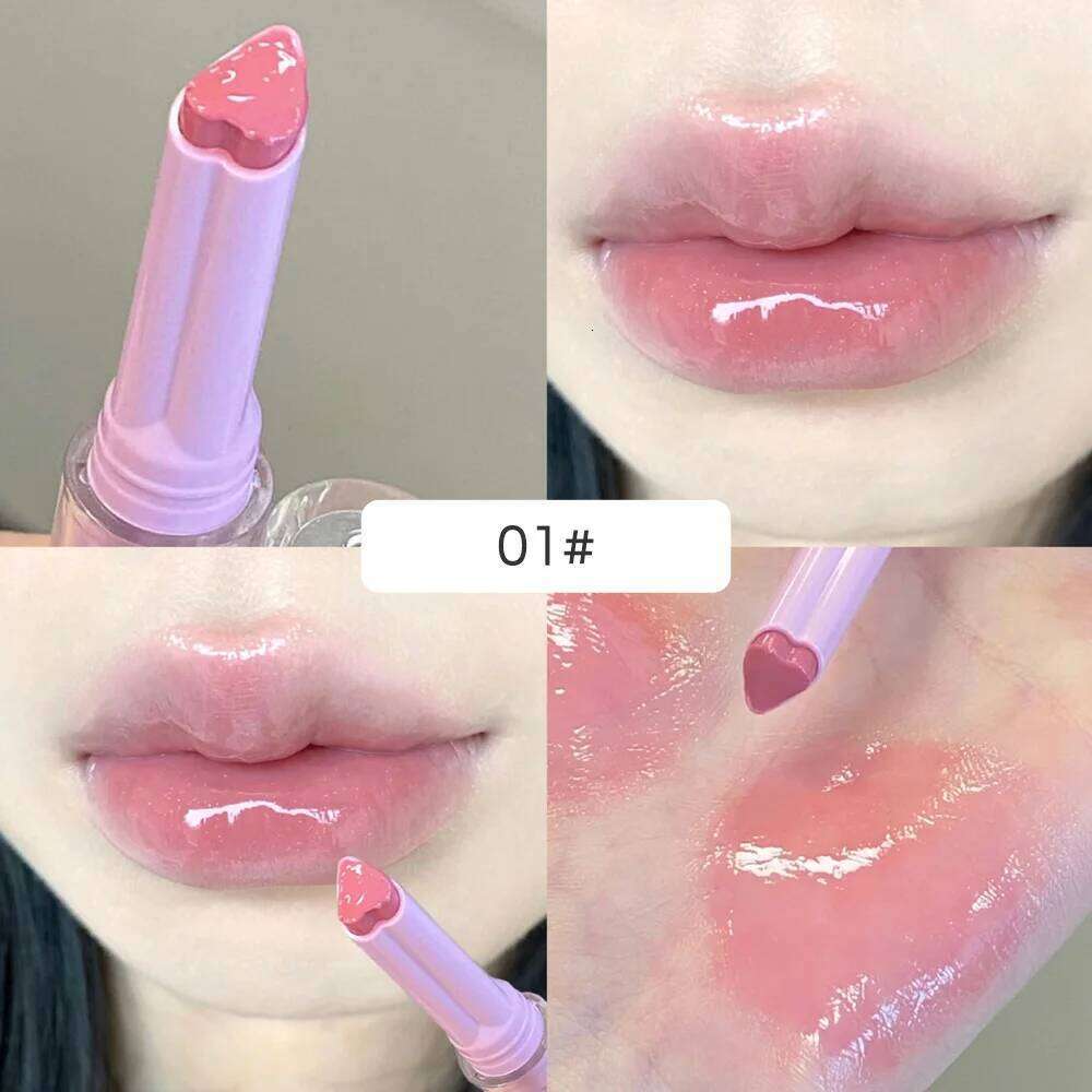 Gege Bear Garden Pink Rabbit Solid Gloss Moisturizing Watery Colored Long-lasting and Tender Lip Balm W260311