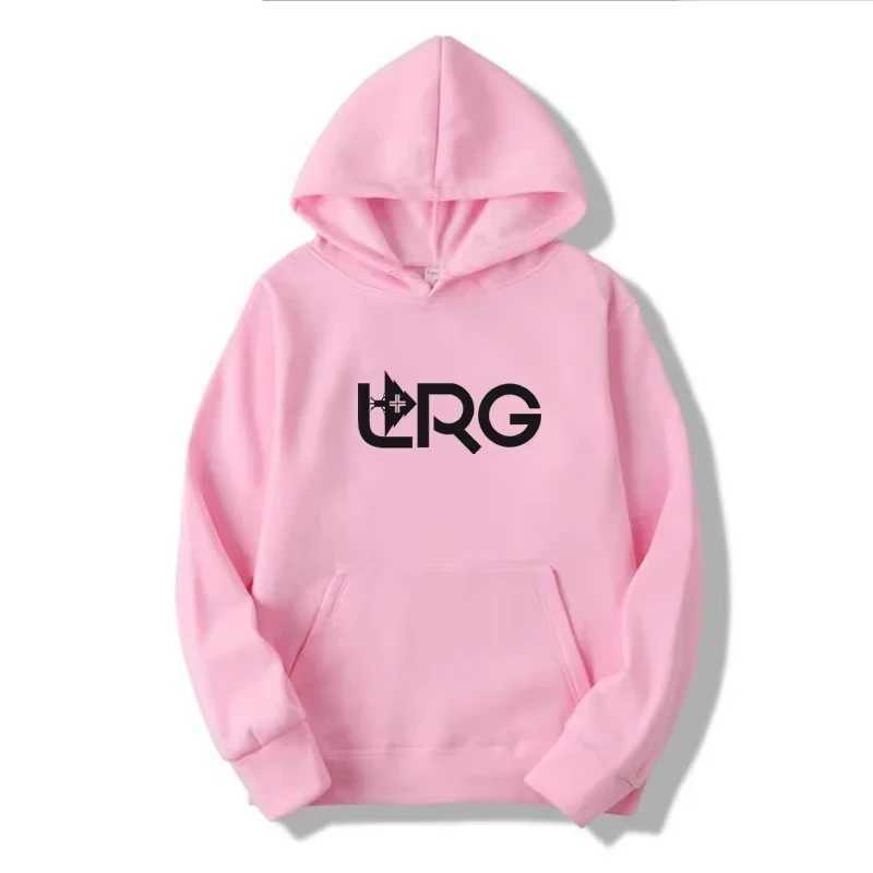 Mens Spring and Autumn Fashion Warm LRG Printed Sports Hoodie Hip Hop Street CloTHing Outdoor Sports Hoodie M260312