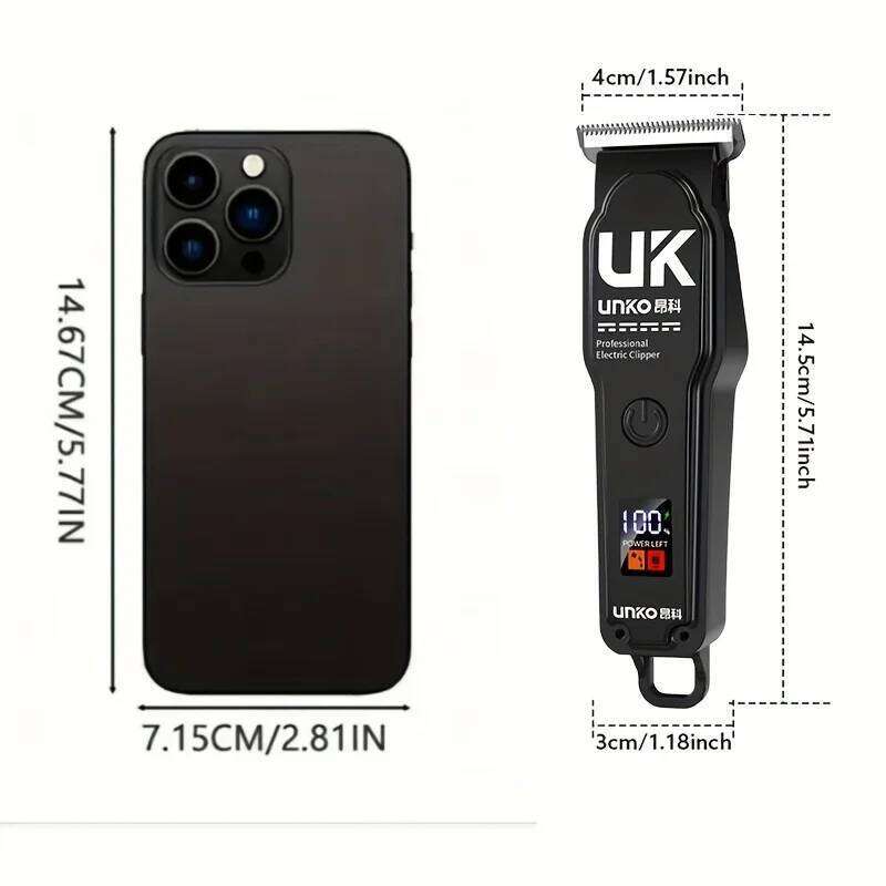 Electric Hair Clipper, Multiple Colors Adults, Professional Trimmer with Precision Cutting System for Home Barbering C260312