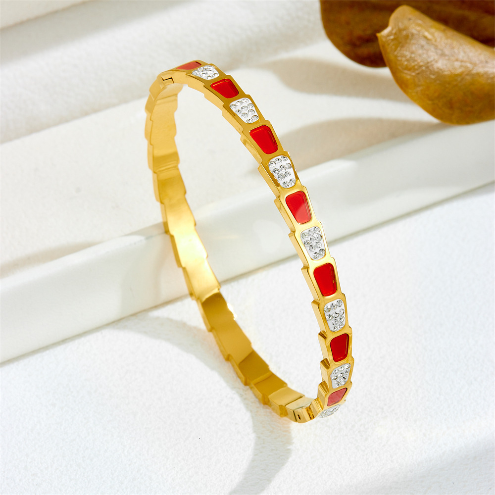 Luxury Brand Designer Jewelry For Women Korean-style Snake Bone Clasp Bracelet Bracelet High-end Bestseller Ins-style Niche Design Elegant Light Luxur