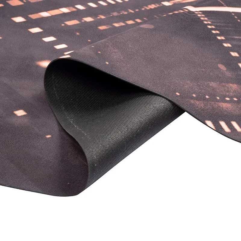 Yoga Mat Pilates Reformer Pad Suede Rubber Reconstituted Core Bed Soft And Comfortable Training Positioning Non Slip Rug M260312