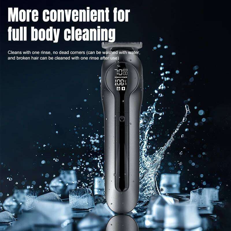 IRUIBEAUTY 986 6-in-1 Multifunctional Grooming Kit Rechargeable Waterproof Clipper Electric Shaver Nose Hair Trimmer C260312