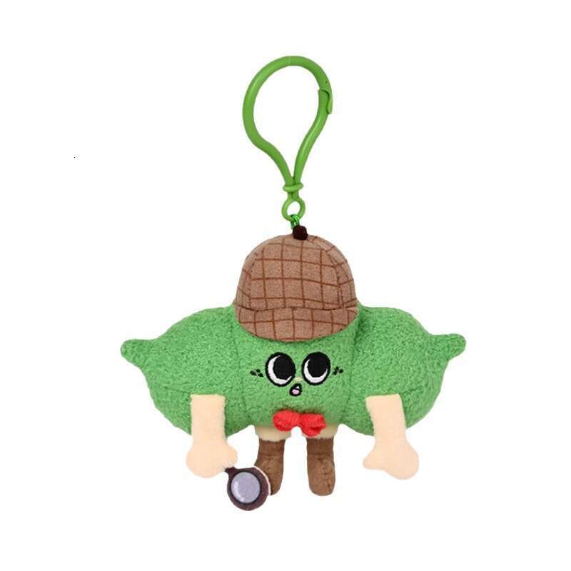 Mushroom Lotus Root Ginger Carrot Honey Jar Vegetable Pendant Plush Toy Doll Bag Trendy Hanging Decoration
