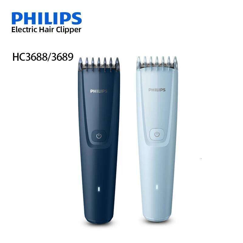 Philips New Clipper HC3688 Men's Professional Electric Hairclipper Trimmer Hair Cutting Machine with Length Adjustable Kit C260312