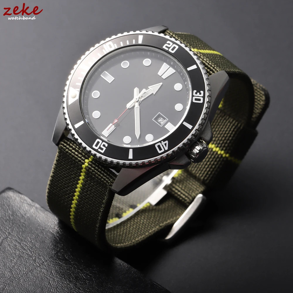 18mm 20mm 22mm 24mm Universal Nylon Watch Band for Omage Watch Canvas Sport Strap for Men Women Wristband Quick Release Bracelet 260304