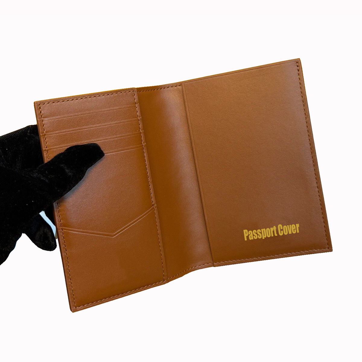 OC260M59 Passport Cover Soft Calfskin Customized Colored Genuine Leather Luxury Quality Travel Essential Card Holder